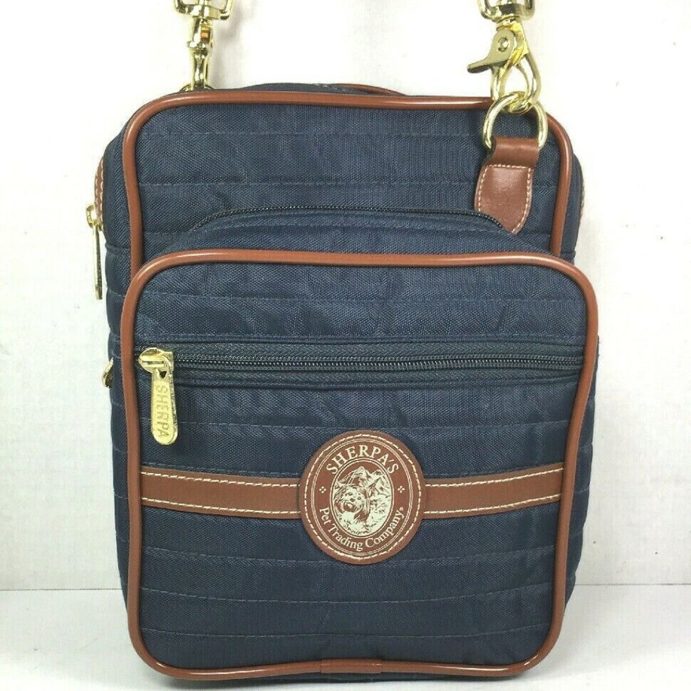 Sherpa’s Pet Trading Company Small Blue Nylon Bag